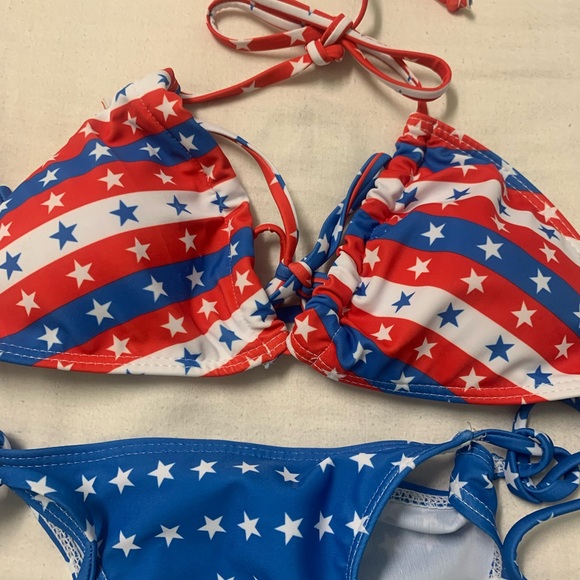 Patriotic Star Bikini Set - Picture 2 of 3
